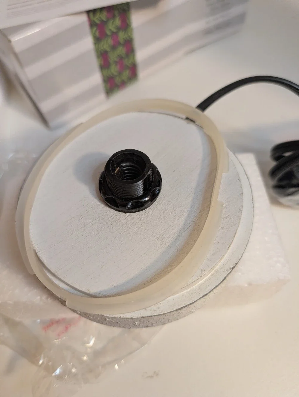 Scentsy Cement Base Narrow NIB